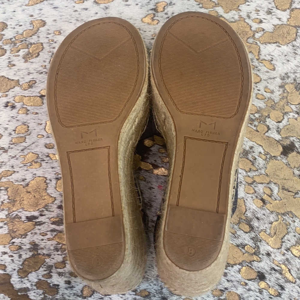 Marc Fisher navy wedges - Picture 5 of 5